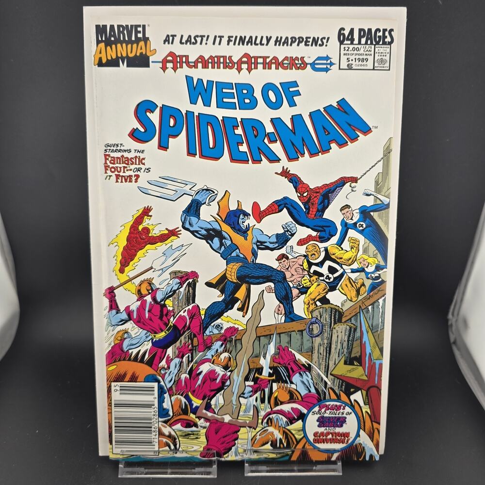 Web Of Spider-Man Annual #5 (1989, Marvel Comics)